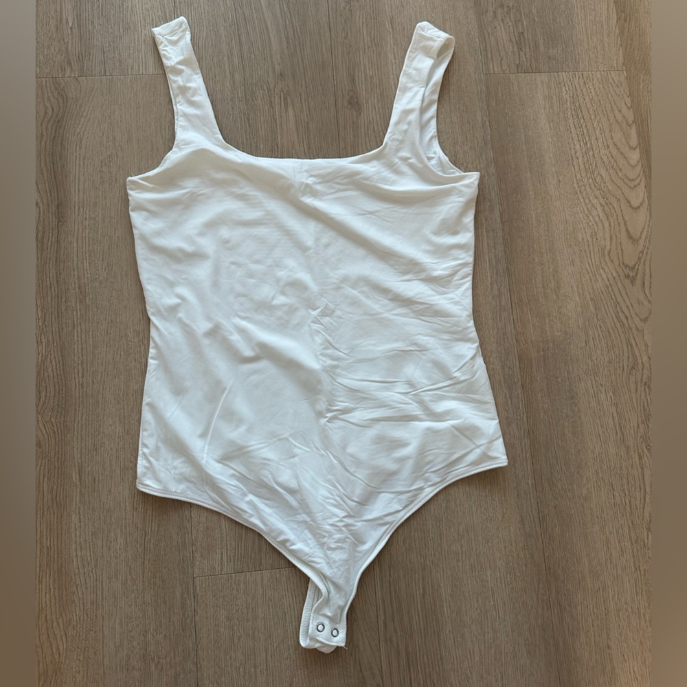 Abercrombie & Fitch White Tank Top